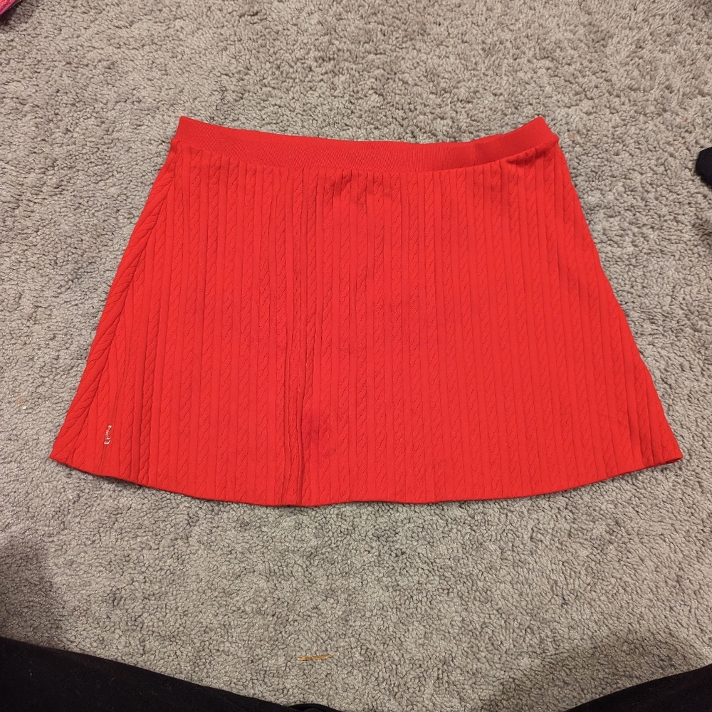 Ralf lauren red skirt
